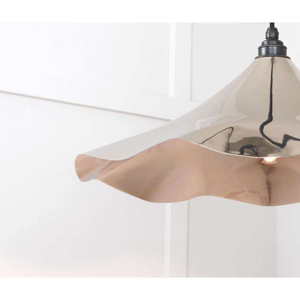 From The Anvil - Smooth Nickel Flora Pendant | Sku. 49730 | Trade Door Handles.