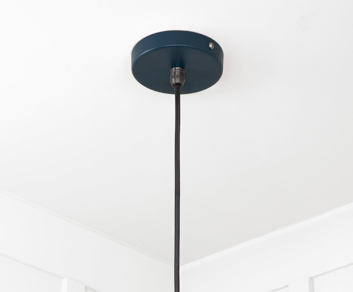 From The Anvil - Smooth Brass Flora Pendant in Dusk | Sku. 49731SDU | Trade Door Handles.