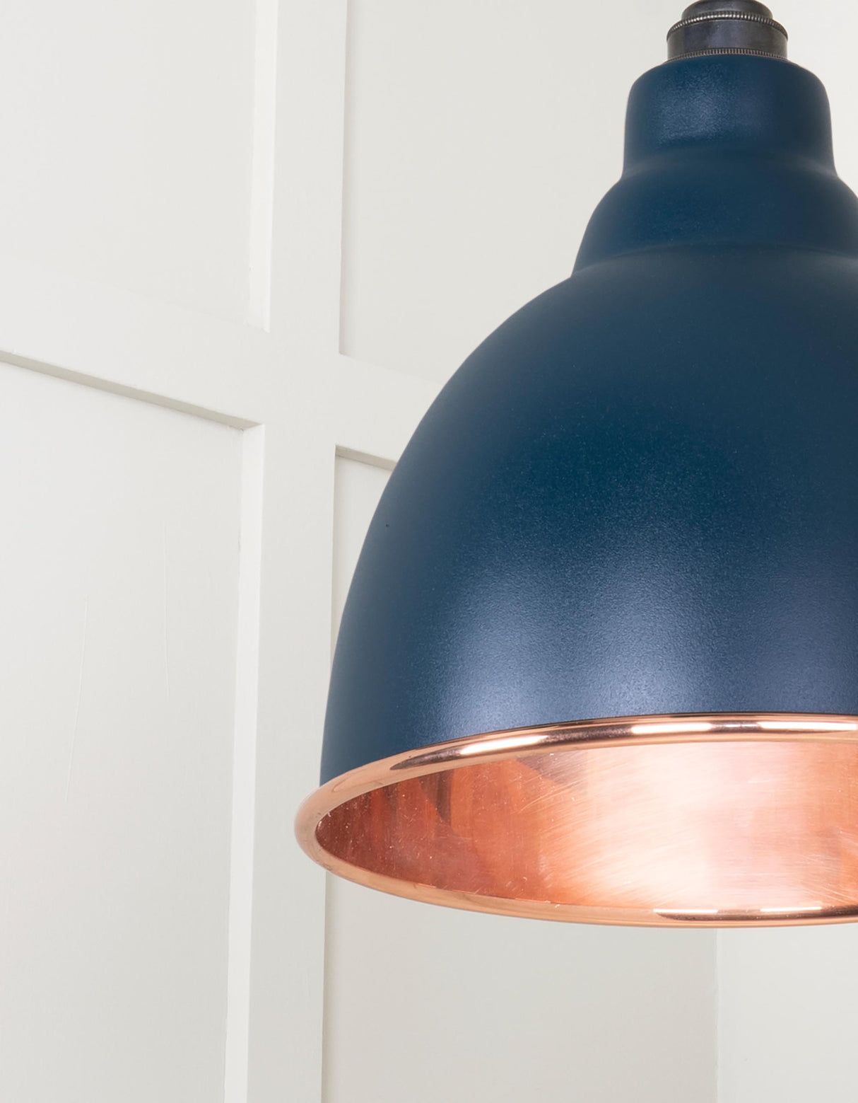 From The Anvil - Smooth Copper Brindley Cluster Pendant in Dusk | Sku. 49736SDU | Trade Door Handles.