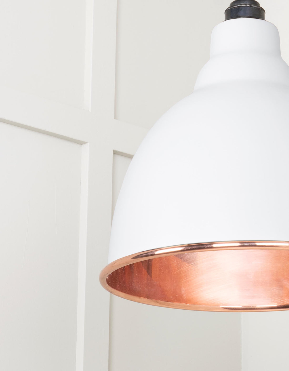 From The Anvil - Smooth Copper Brindley Cluster Pendant in Flock | Sku. 49736SF | Trade Door Handles.