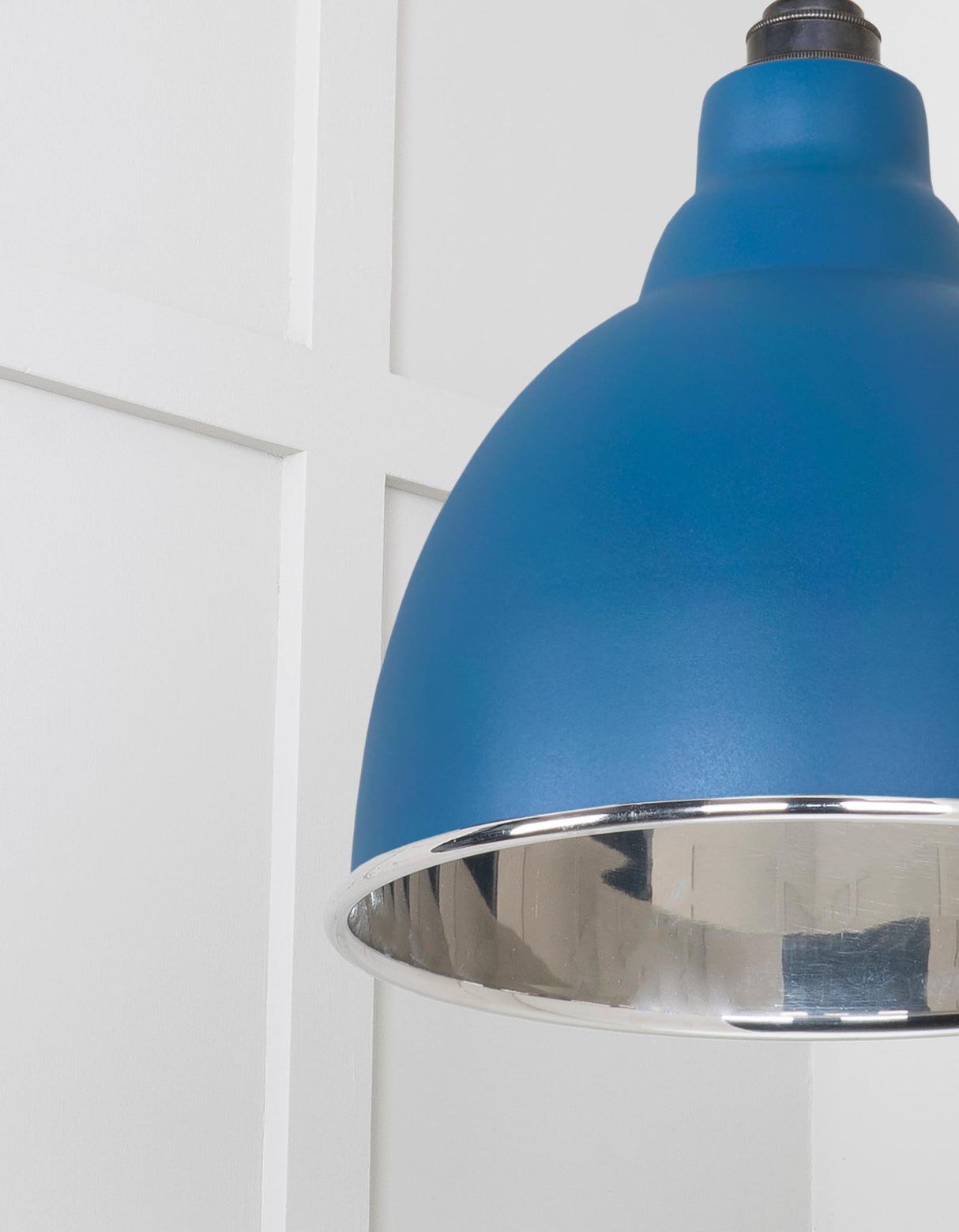 From The Anvil - Smooth Nickel Brindley Cluster Pendant in Upstream | Sku. 49737SU | Trade Door Handles.