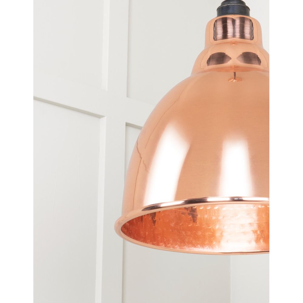 From The Anvil - Hammered Copper Brindley Cluster Pendant | Sku. 49739 | Trade Door Handles.