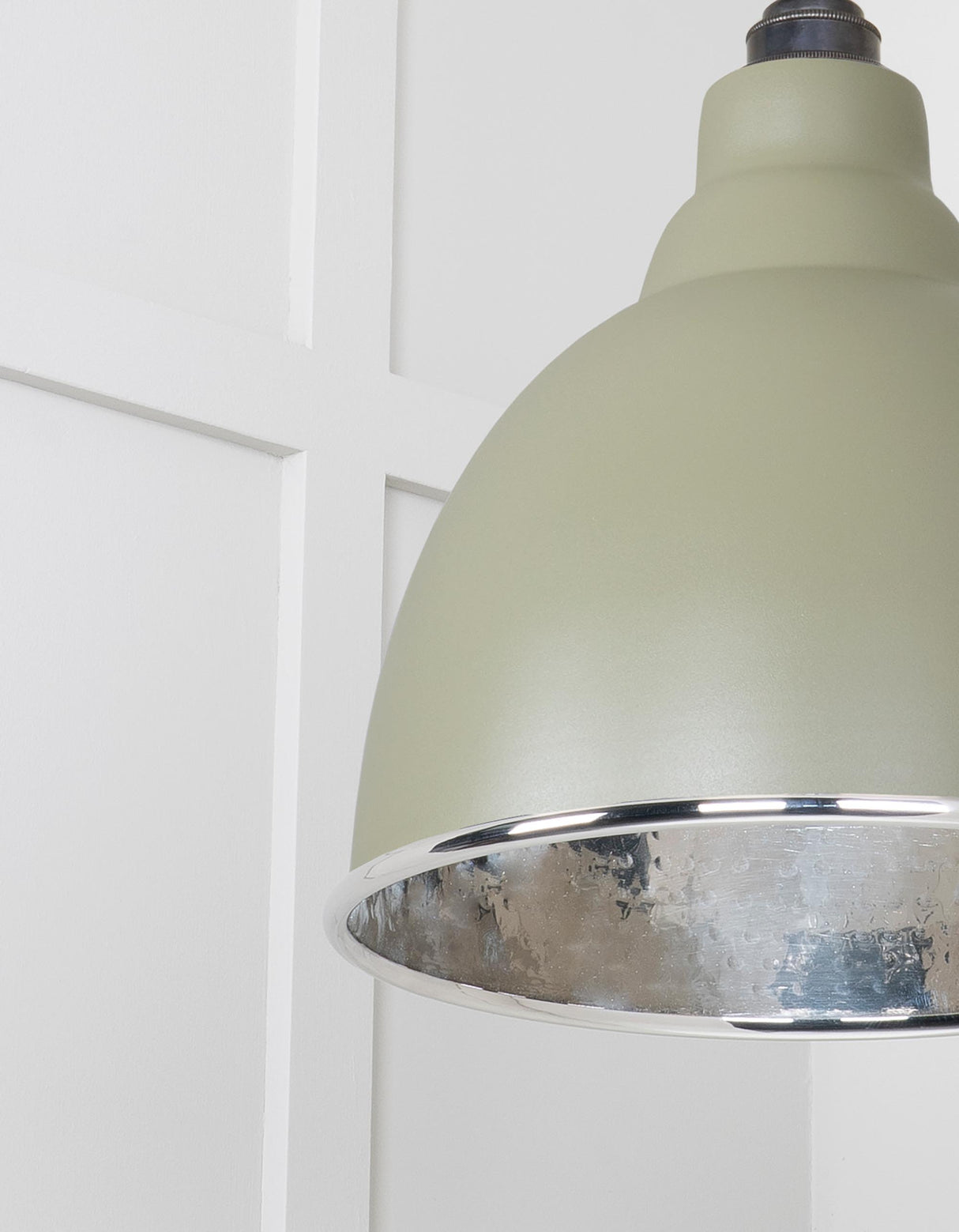 From The Anvil - Hammered Nickel Brindley Cluster Pendant in Tump | Sku. 49740STU | Trade Door Handles.