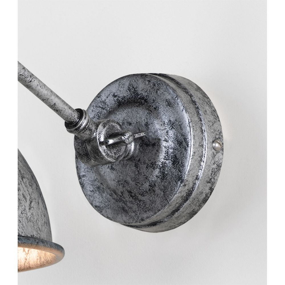 High quality images of the From The Anvil - Pewter Brindley Wall Light | Sku. Anvil-49754 | available to order from Trade Door Handles, quick delivery at discounted prices.