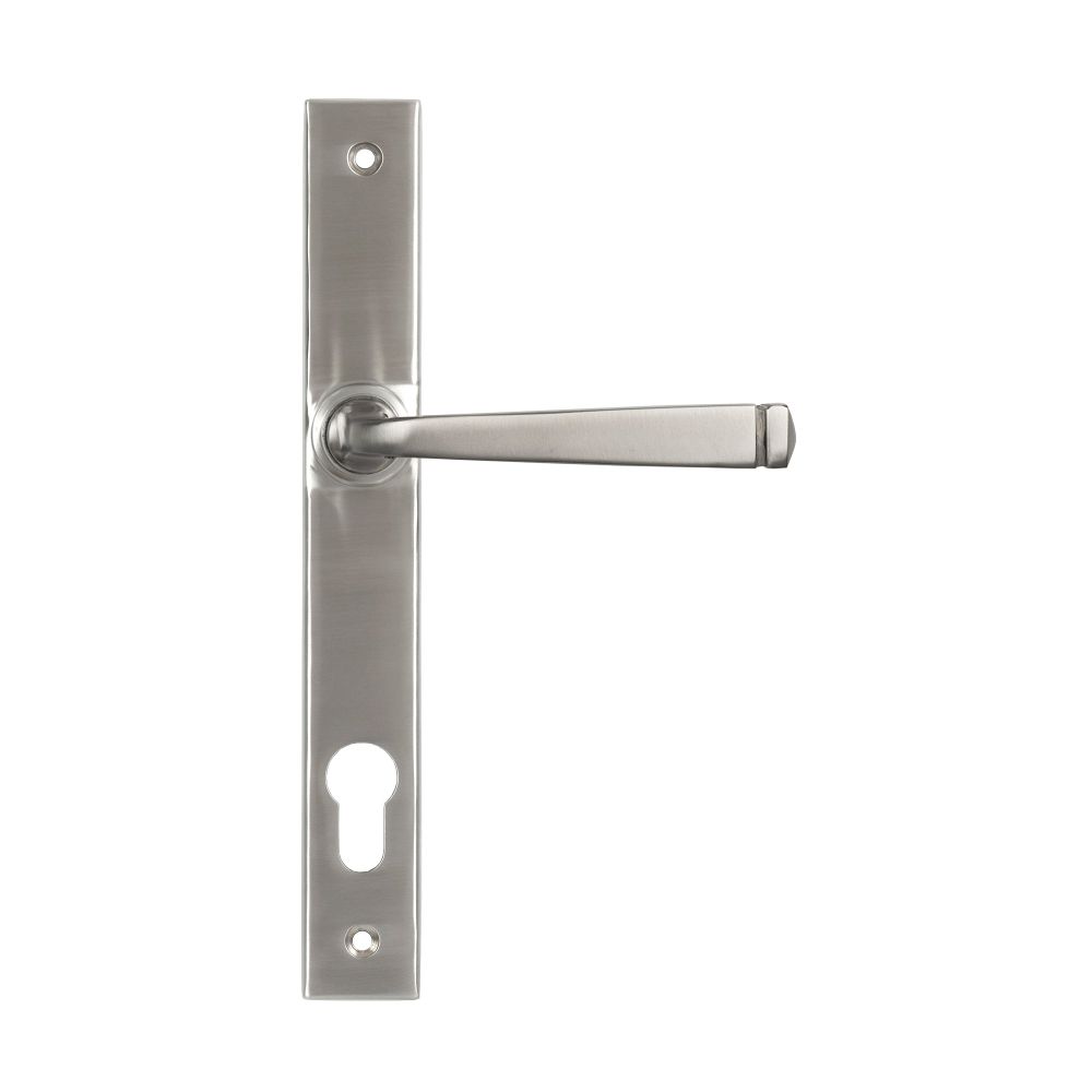 From The Anvil - Satin Marine SS (316) Avon Slimline Lever Espag. Lock Set | Sku. 49800 | Trade Door Handles.