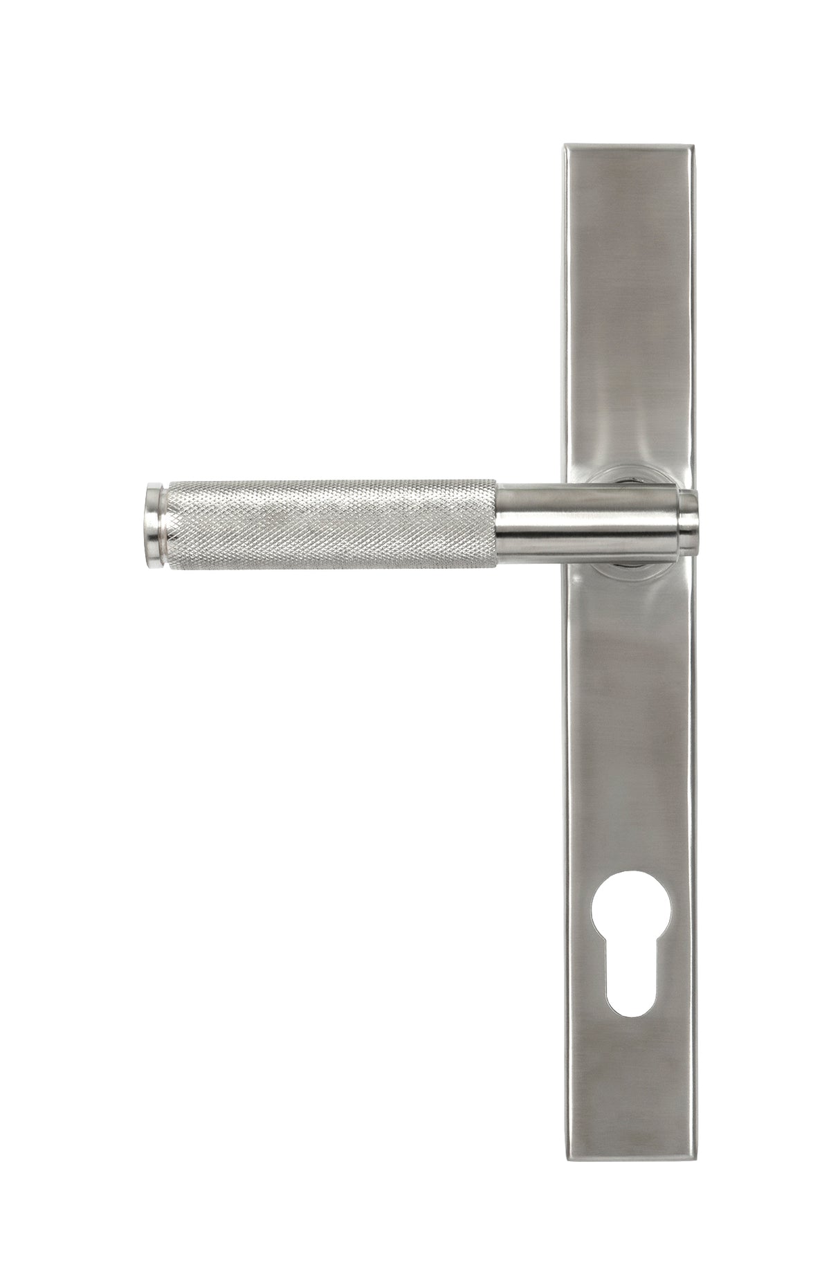From The Anvil - Satin Marine SS (316) Brompton Slimline Espag. Lock Set | Sku. 49802 | Trade Door Handles.
