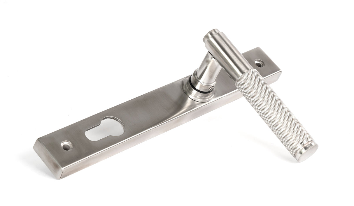 From The Anvil - Satin Marine SS (316) Brompton Slimline Espag. Lock Set | Sku. 49802 | Trade Door Handles.
