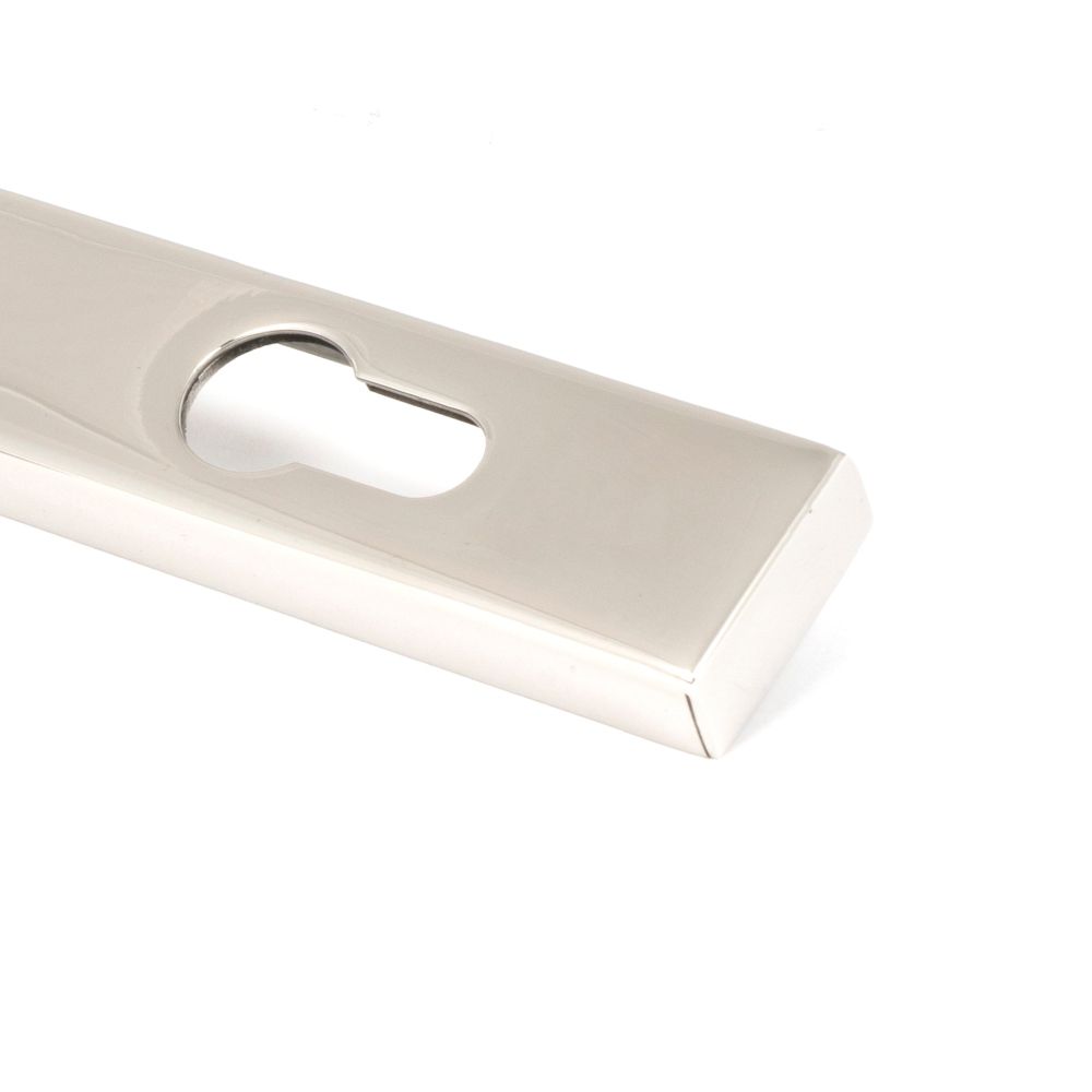 From The Anvil - Polished Marine SS (316) Brompton Slimline Espag. Lock Set | Sku. 49803 | Trade Door Handles.