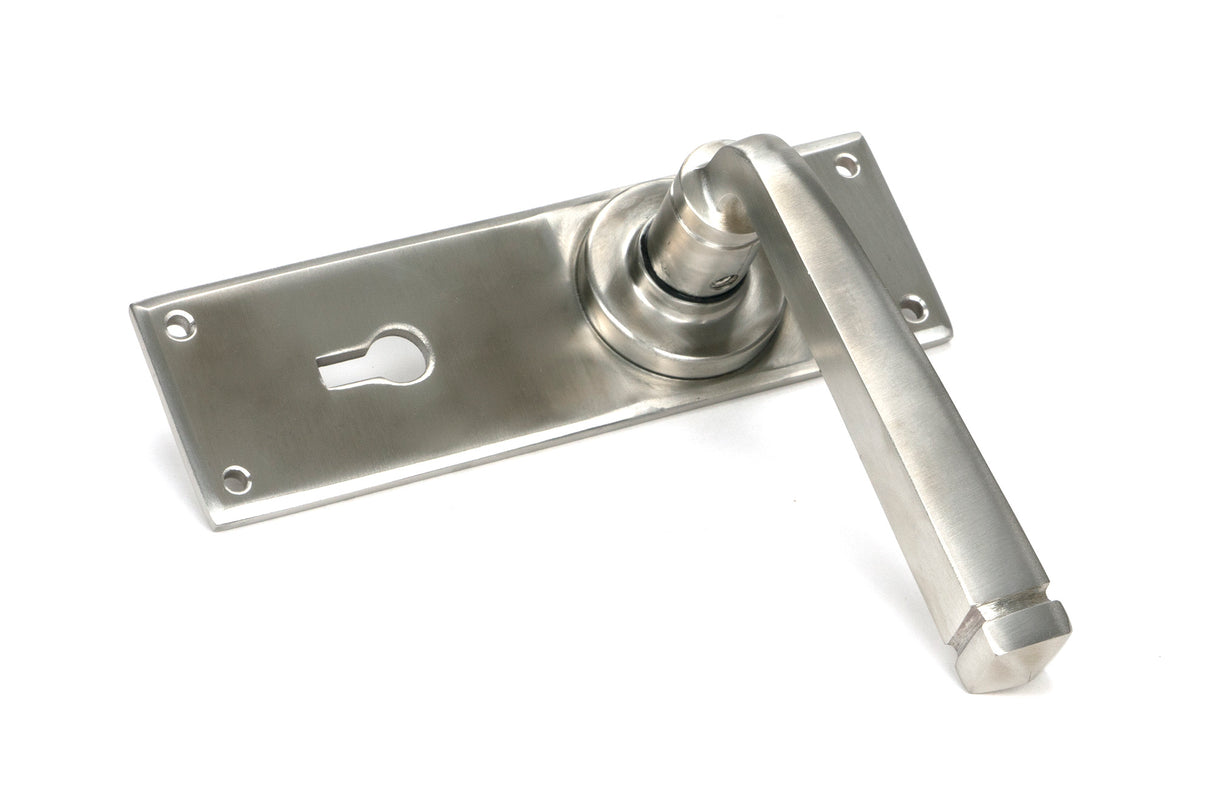 From The Anvil - Satin Marine SS (316) Avon Lever Lock Set | Sku. 49824 | Trade Door Handles.
