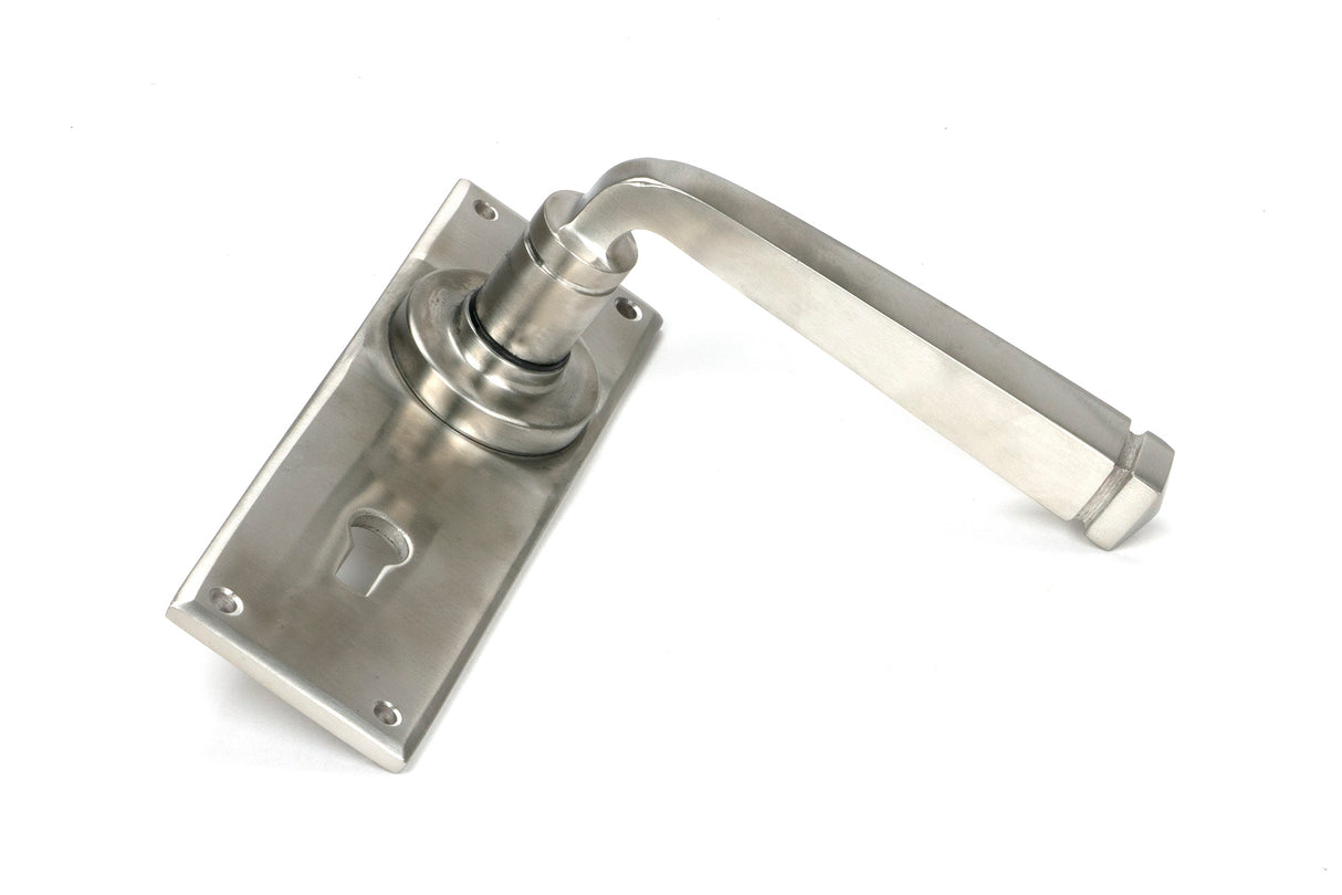 From The Anvil - Satin Marine SS (316) Avon Lever Lock Set | Sku. 49824 | Trade Door Handles.