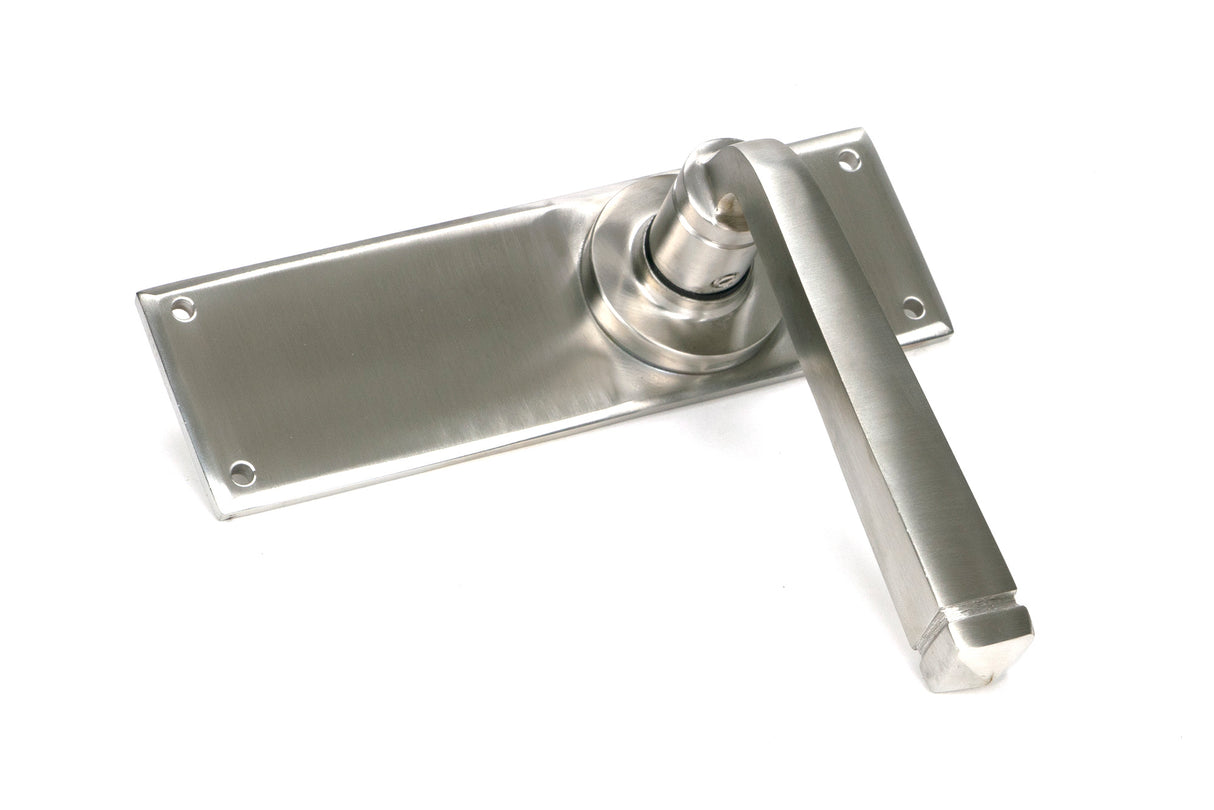 From The Anvil - Satin Marine SS (316) Avon Lever Latch Set | Sku. 49826 | Trade Door Handles.