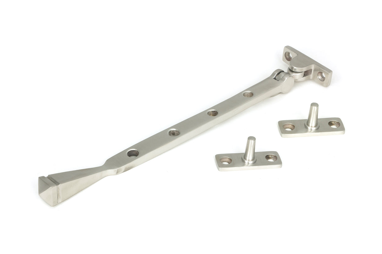 From The Anvil - Satin Marine SS (316) 10" Avon Stay | Sku. 49836 | Trade Door Handles.