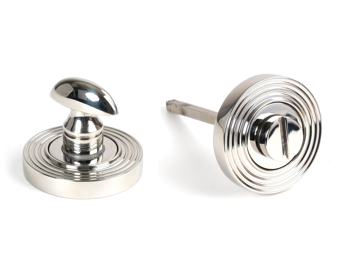 From The Anvil - Polished Marine SS (316) Round Thumbturn Set (Beehive) | Sku. 49862 | Trade Door Handles.