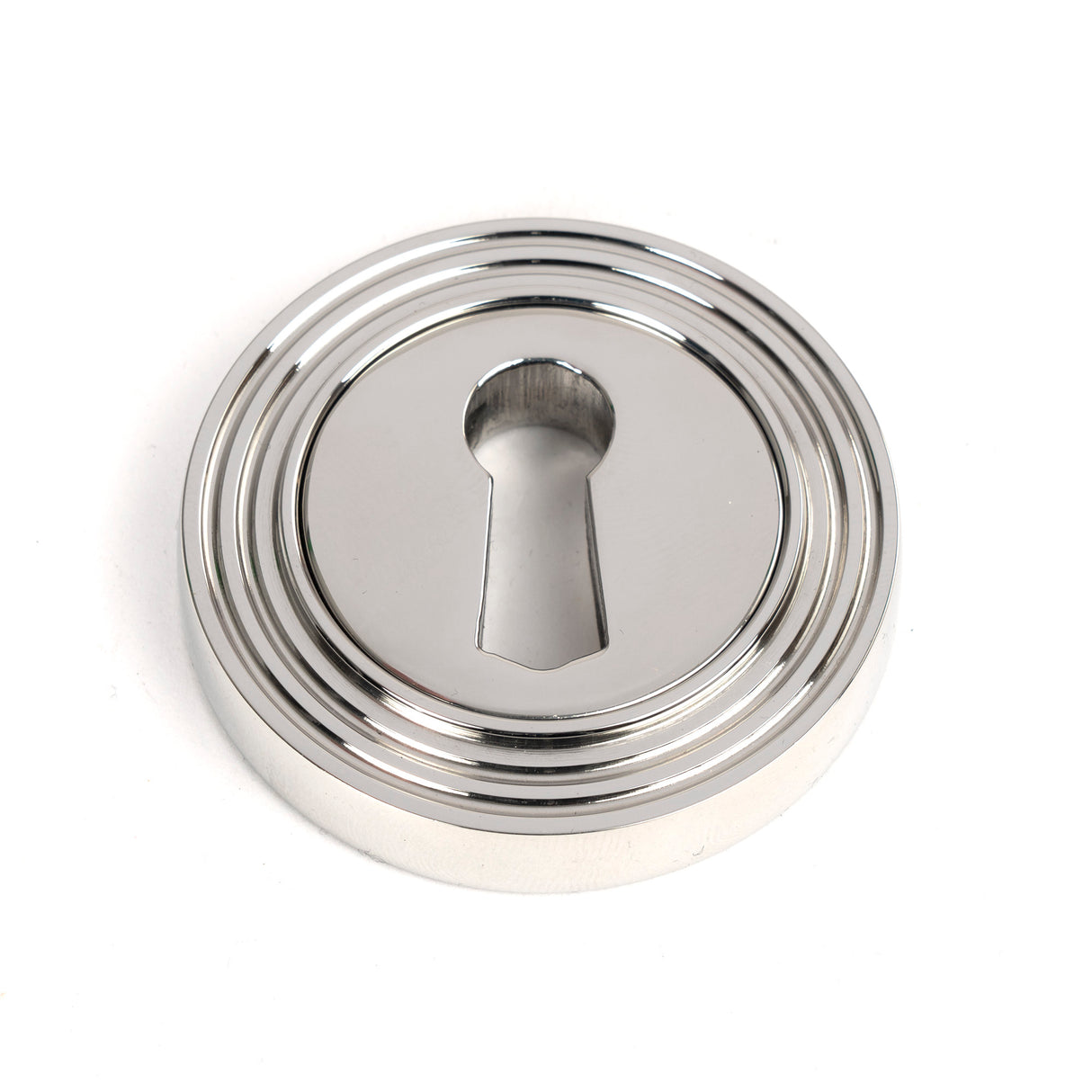 From The Anvil - Polished Marine SS (316) Round Escutcheon (Beehive) | Sku. 49870 | Trade Door Handles.