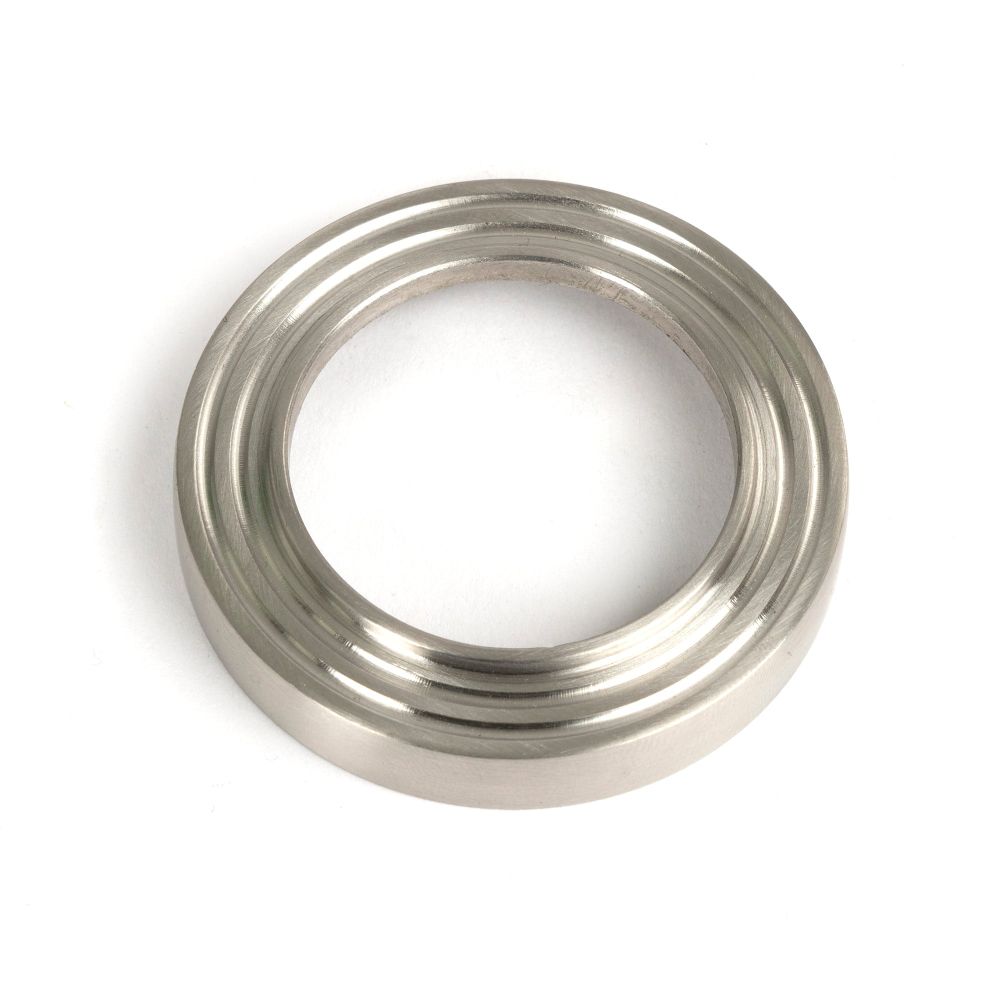 From The Anvil - Satin Marine SS (316) Round Euro Escutcheon (Beehive) | Sku. 49874 | Trade Door Handles.