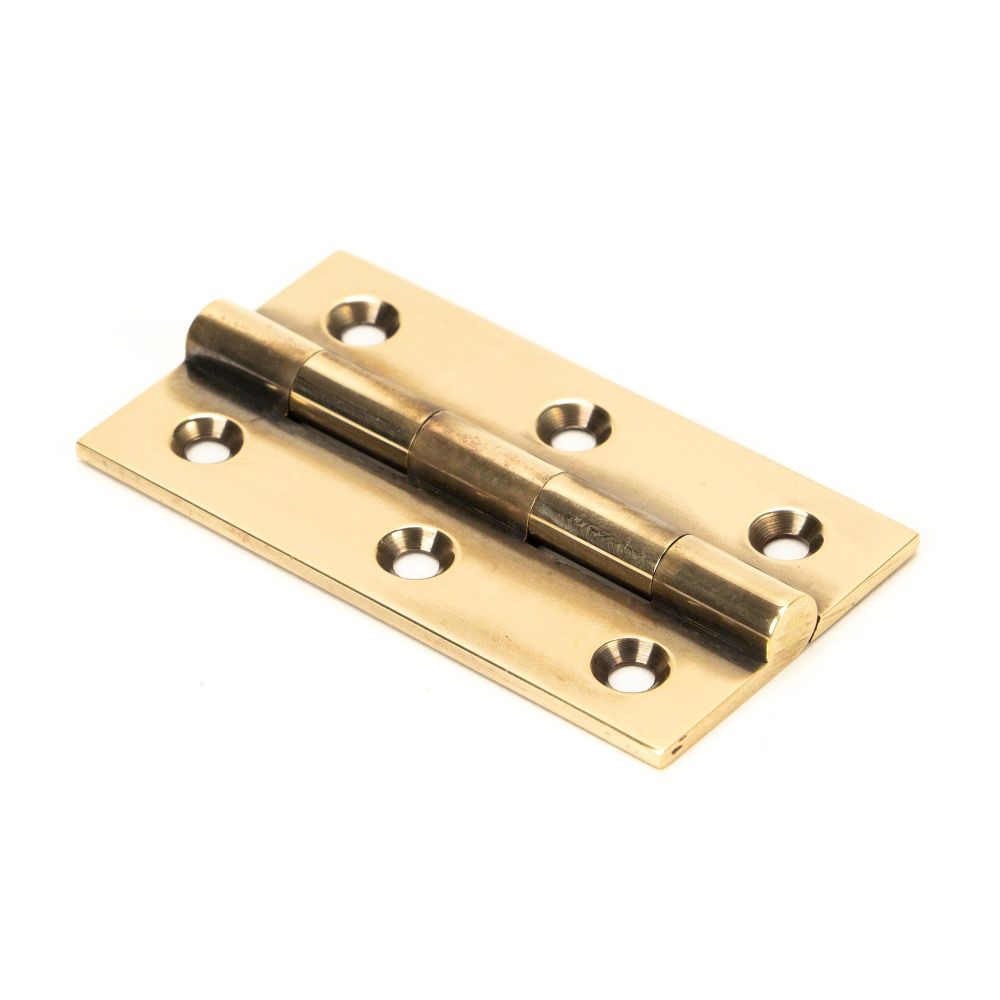 From The Anvil - Aged Brass 2.5" Butt Hinge (pair) | Sku. 49925 | Trade Door Handles.