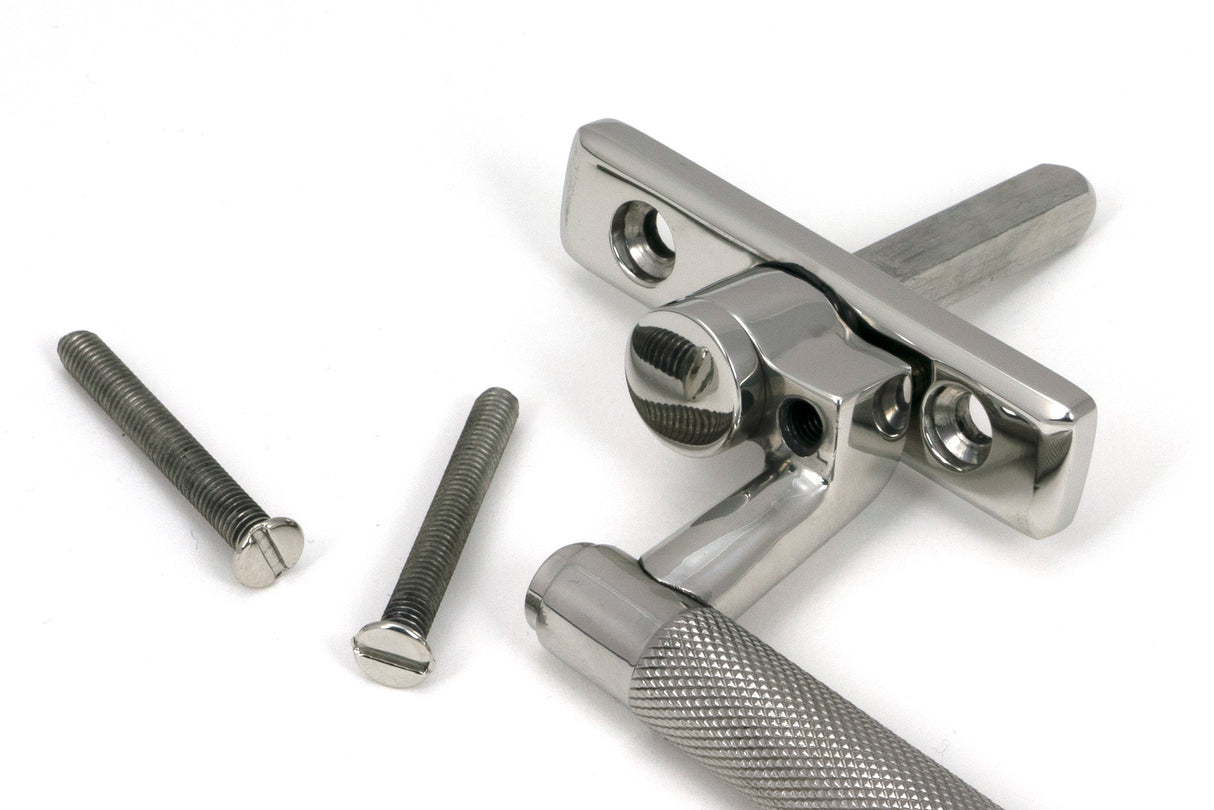 From The Anvil - Polished Marine SS (316) Brompton Espag - LH | Sku. 49932 | Trade Door Handles.