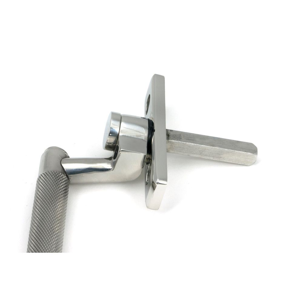 From The Anvil - Polished Marine SS (316) Brompton Espag - LH | Sku. 49932 | Trade Door Handles.