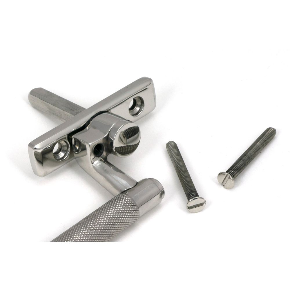 From The Anvil - Polished Marine SS (316) Brompton Espag - RH | Sku. 49934 | Trade Door Handles.
