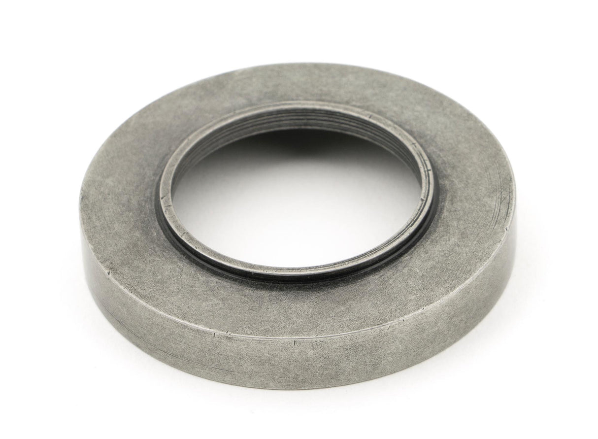 From The Anvil - Pewter Brompton Lever on Rose Set (Plain) - Unsprung | Sku. 50013 | Trade Door Handles.