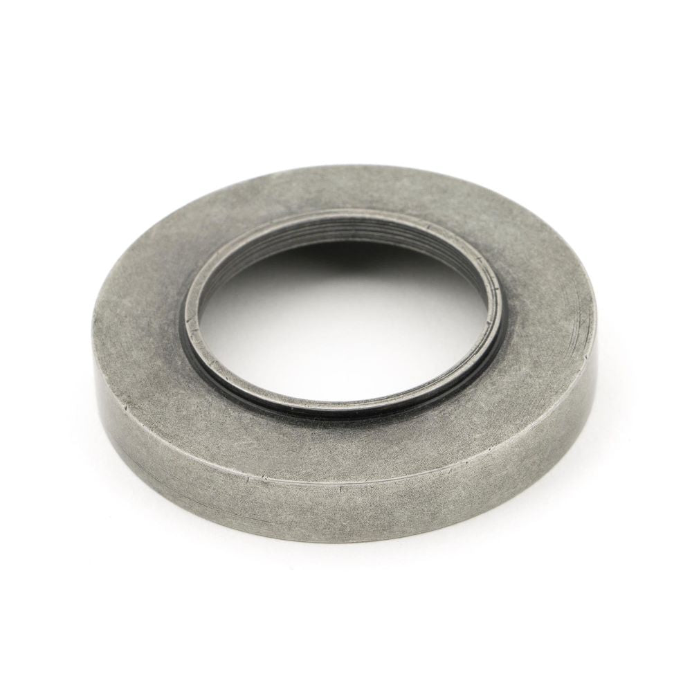 From The Anvil - Pewter Brompton Lever on Rose Set (Plain) - Unsprung | Sku. 50013 | Trade Door Handles.