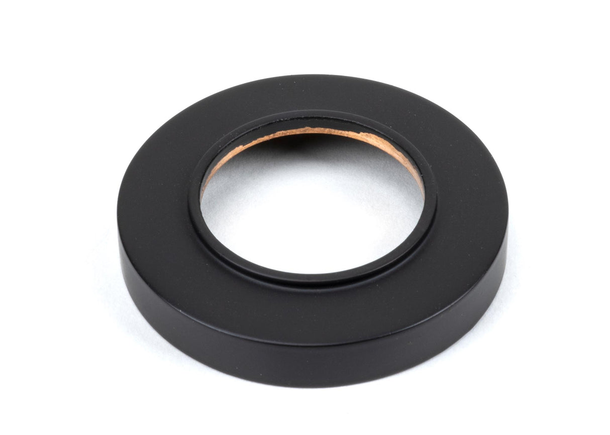 From The Anvil - Aged Bronze Avon Round Lever on Rose Set (Plain) - Unsprung | Sku. 50057 | Trade Door Handles.