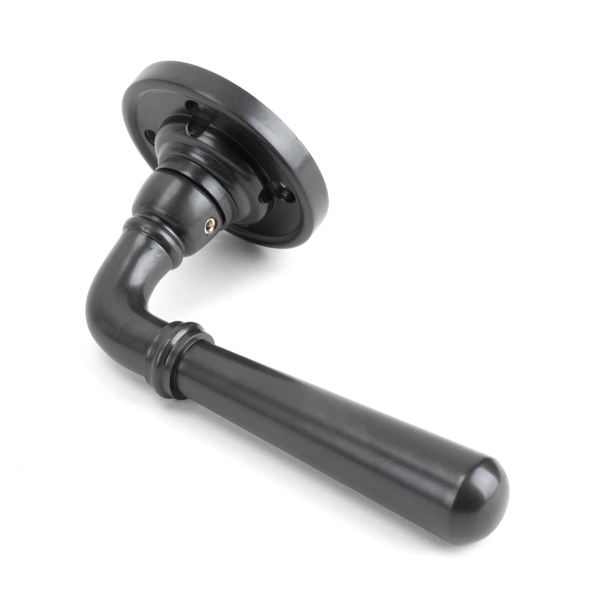 From The Anvil - Aged Bronze Newbury Lever on Rose Set - Unsprung | Sku. 50094 | Trade Door Handles.