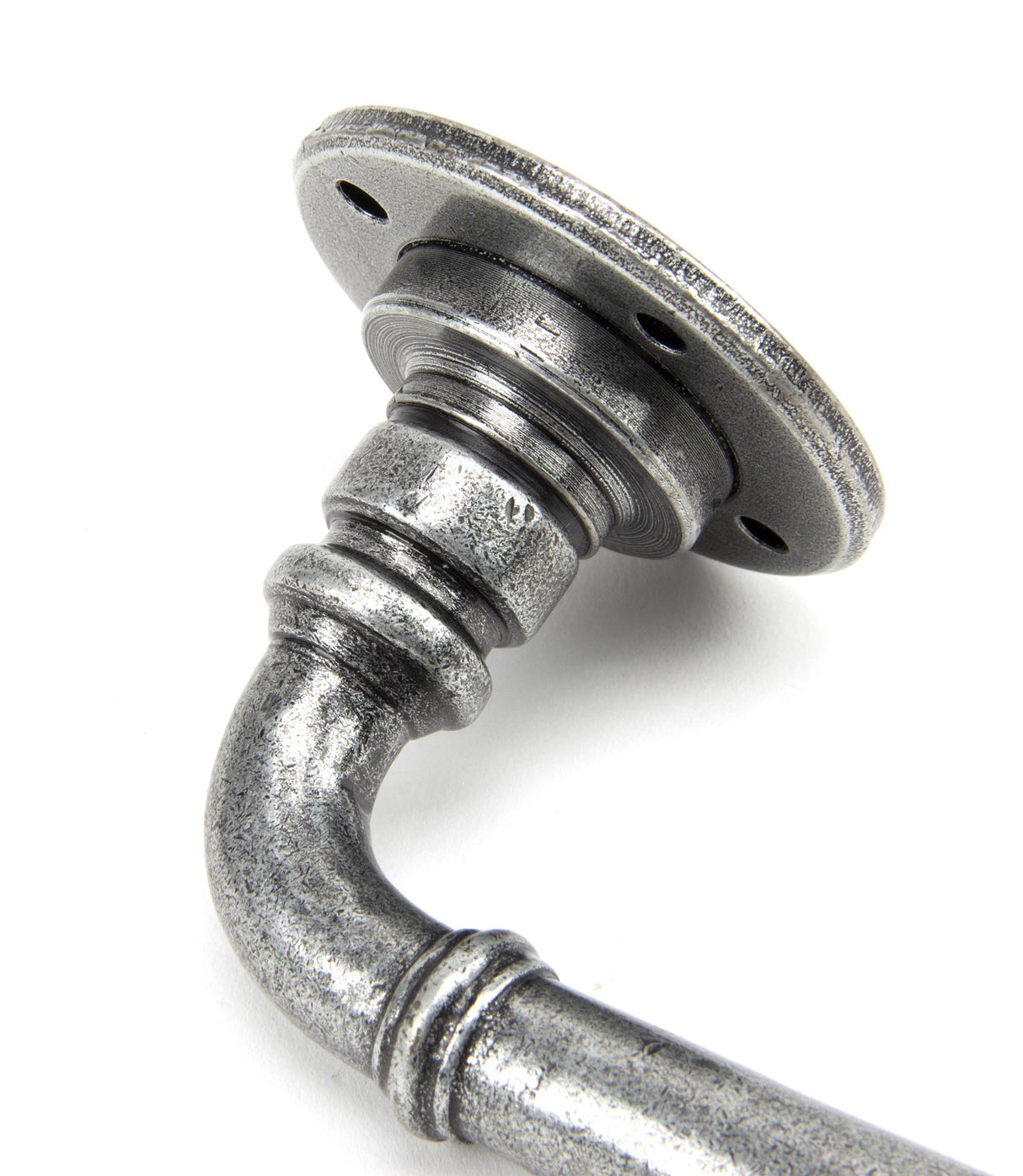 From The Anvil - Pewter Regency Lever on Rose Set - Unsprung | Sku. 50098 | Trade Door Handles.