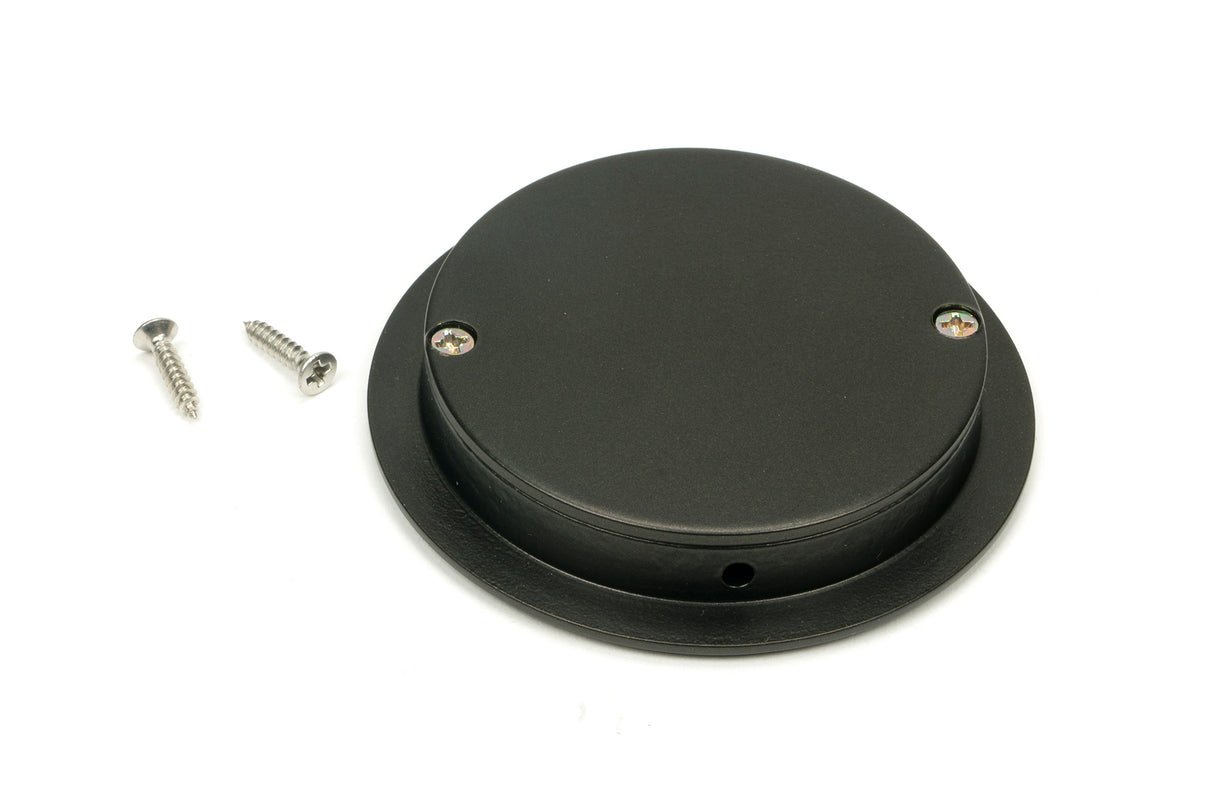 From The Anvil - Aged Bronze 75mm Art Deco Round Pull | Sku. 50125 | Trade Door Handles.