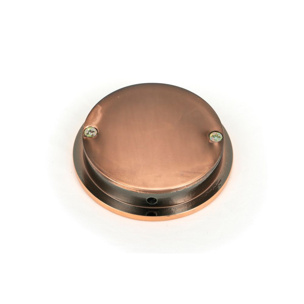 From The Anvil - Polished Bronze 60mm Plain Round Pull | Sku. 50144 | Trade Door Handles.