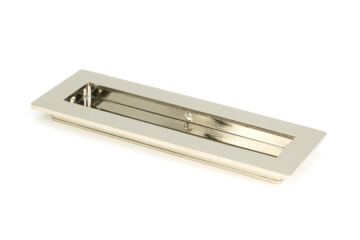 From The Anvil - Polished Nickel 175mm Plain Rectangular Pull | Sku. 50154 | Trade Door Handles.