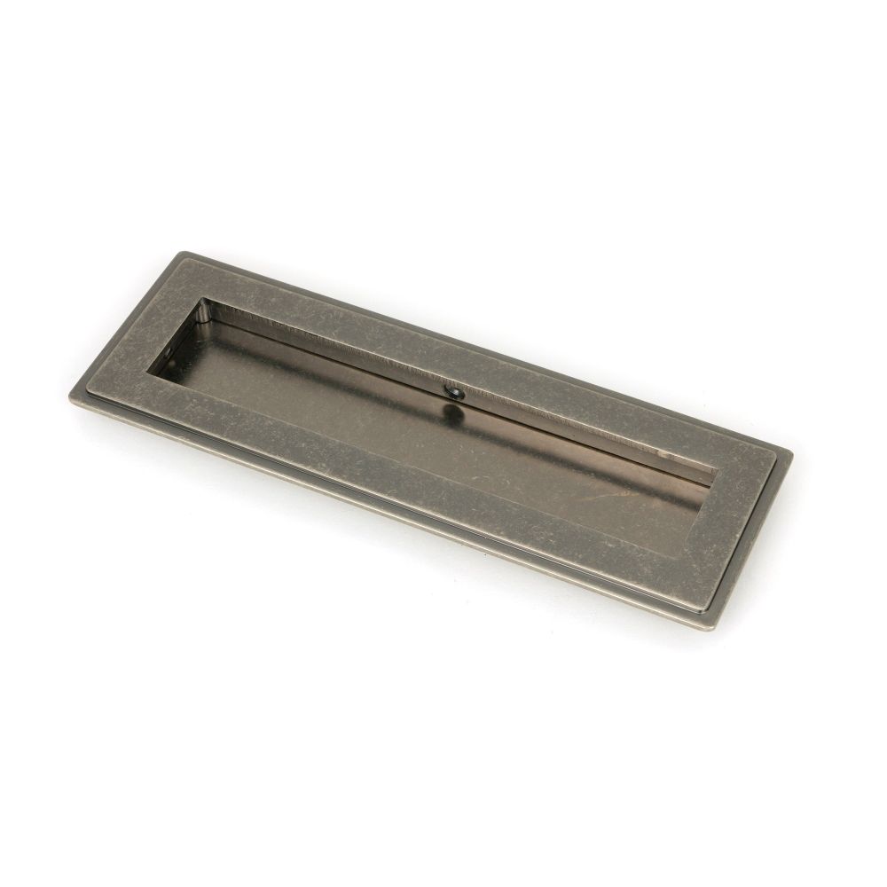 From The Anvil - Pewter 175mm Art Deco Rectangular Pull | Sku. 50170 | Trade Door Handles.