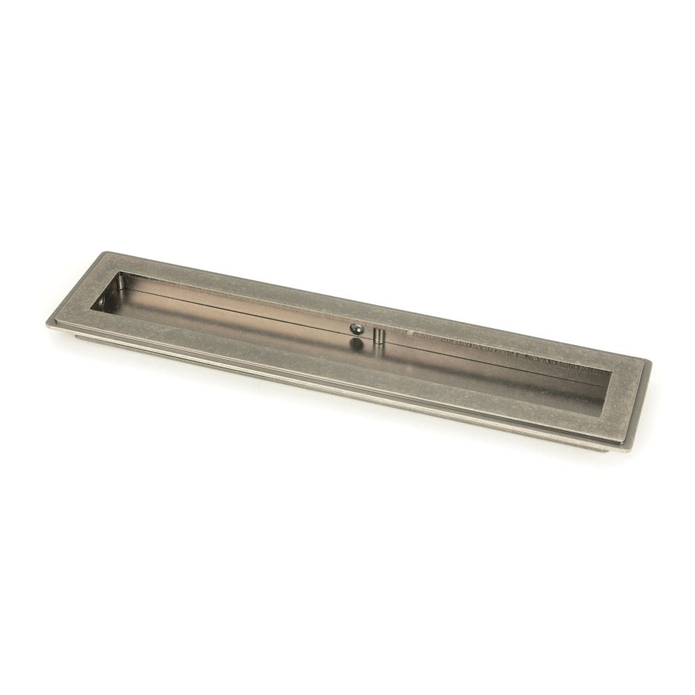 From The Anvil - Pewter 250mm Art Deco Rectangular Pull | Sku. 50171 | Trade Door Handles.