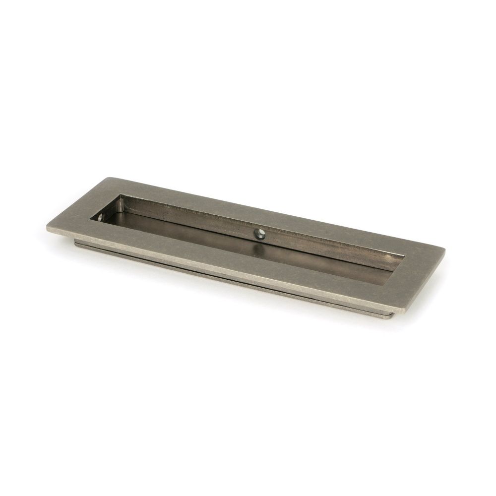 From The Anvil - Pewter 175mm Plain Rectangular Pull | Sku. 50172 | Trade Door Handles.