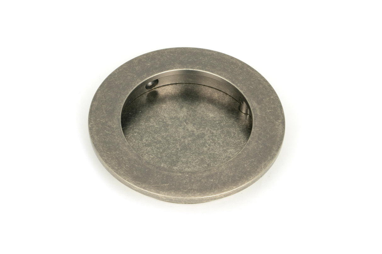 From The Anvil - Pewter 75mm Plain Round Pull | Sku. 50181 | Trade Door Handles.