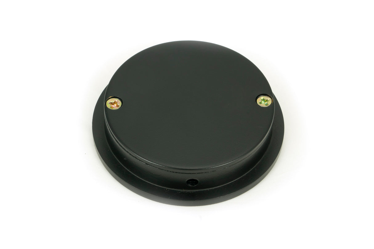 From The Anvil - Matt Black 60mm Plain Round Pull | Sku. 50216 | Trade Door Handles.