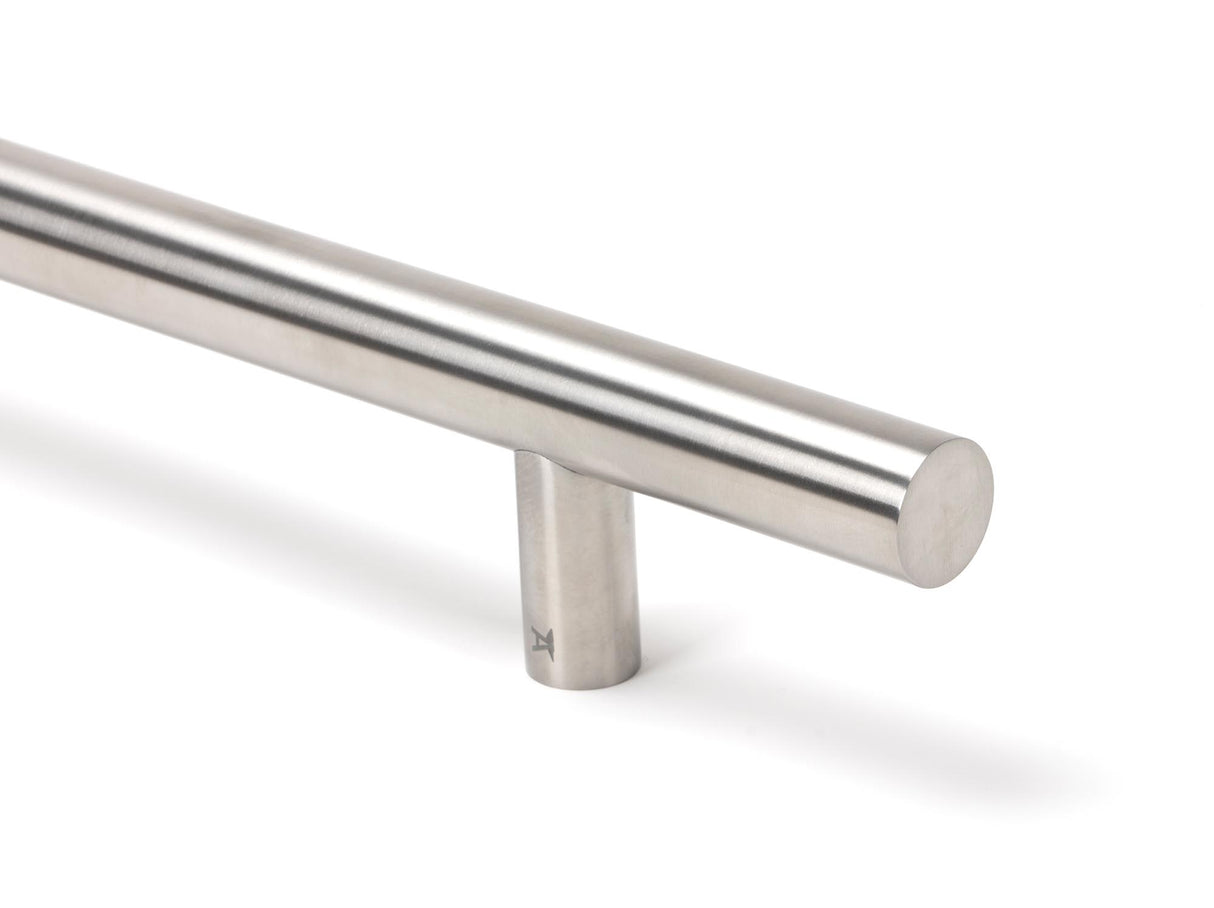 From The Anvil - Satin Marine SS (316) 1.8m T Bar Handle B2B Fix 32mm | Sku. 50238 | Trade Door Handles.
