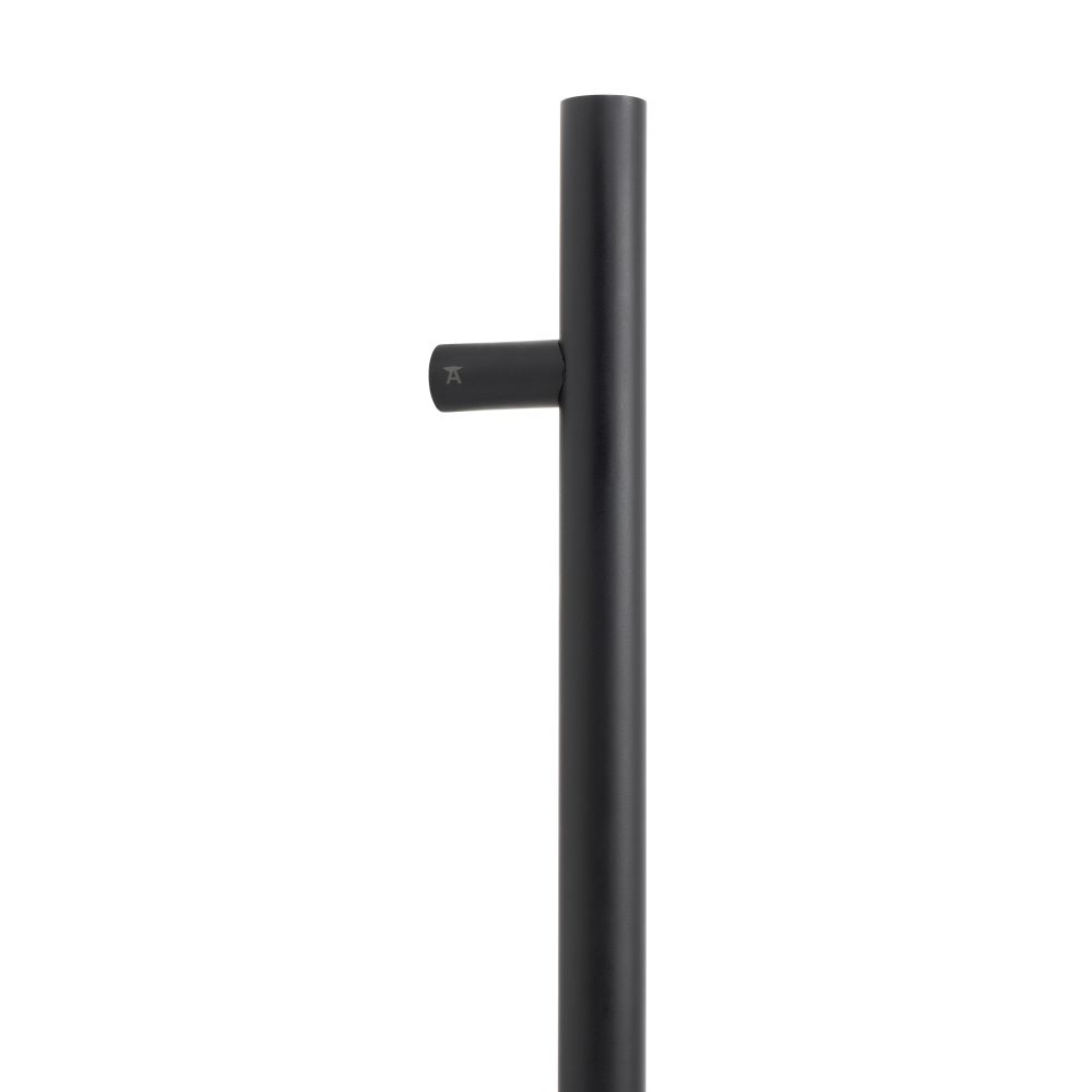 From The Anvil - Matt Black SS (316) 1.2m T Bar Handle Secret Fix 32mm | Sku. 50260 | Trade Door Handles.