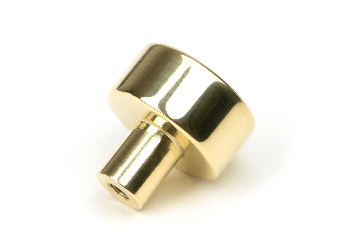 From The Anvil - Polished Brass Kelso Cabinet Knob - 25mm (No Rose) | Sku. 50293 | Trade Door Handles.