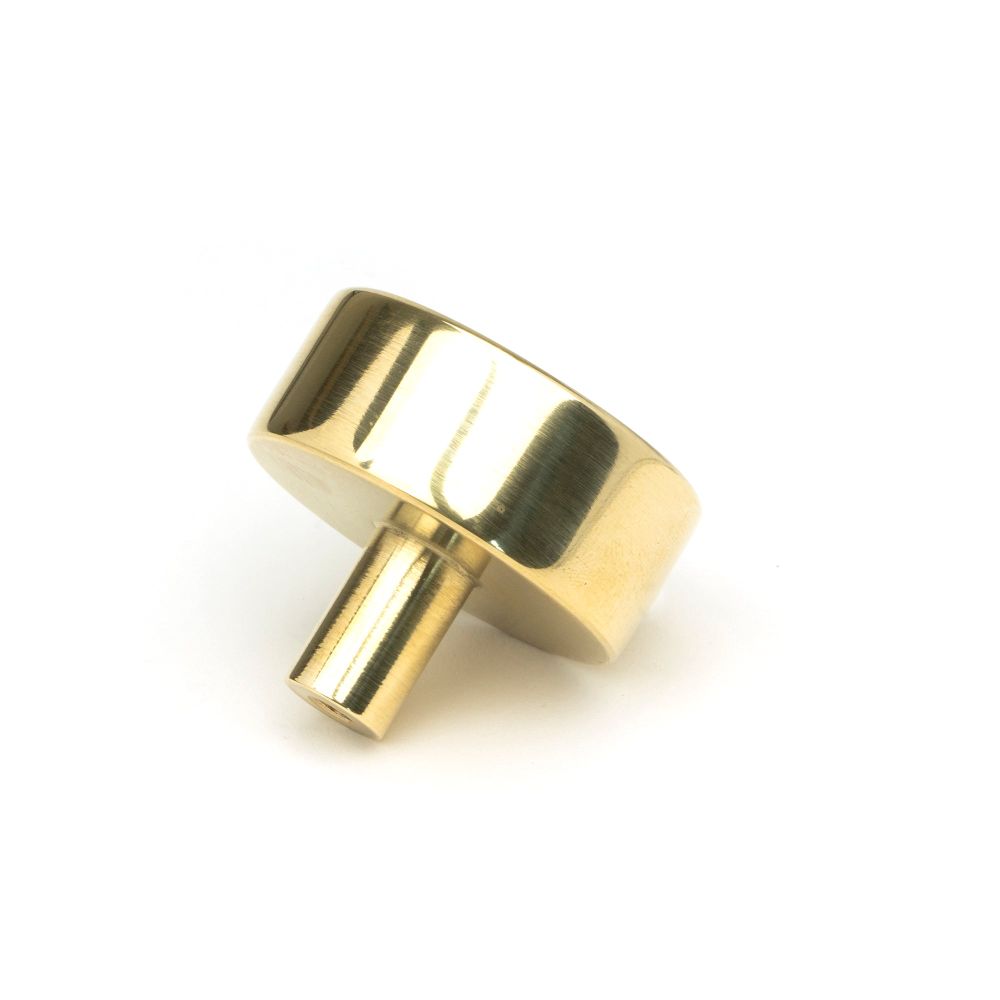 From The Anvil - Polished Brass Kelso Cabinet Knob - 38mm (No Rose) | Sku. 50299 | Trade Door Handles.