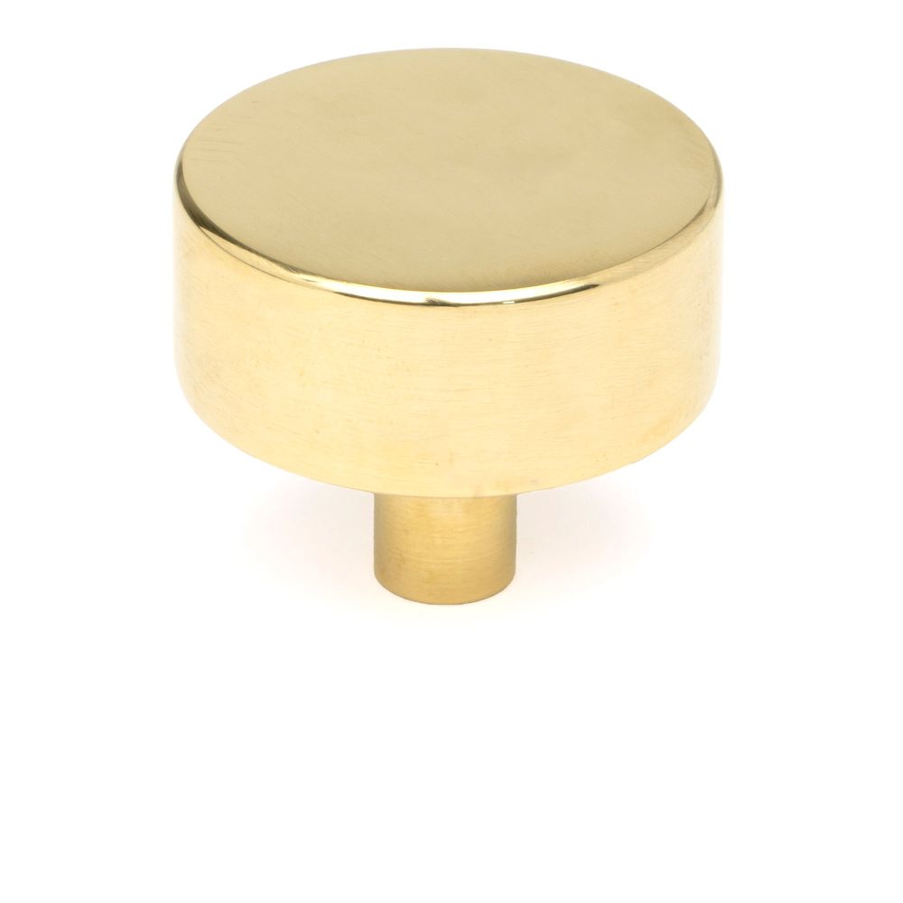 From The Anvil - Polished Brass Kelso Cabinet Knob - 38mm (No Rose) | Sku. 50299 | Trade Door Handles.