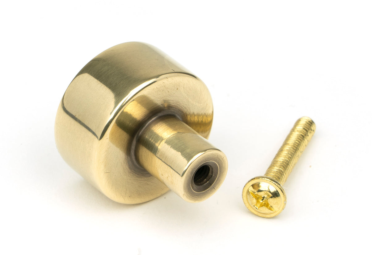 From The Anvil - Aged Brass Kelso Cabinet Knob - 25mm (No rose) | Sku. 50305 | Trade Door Handles.