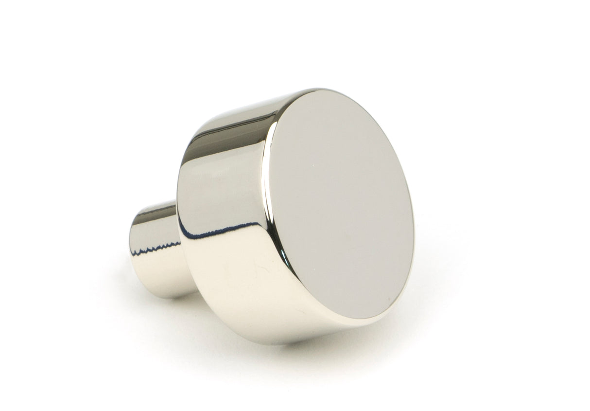 From The Anvil - Polished Nickel Kelso Cabinet Knob - 25mm (No Rose) | Sku. 50314 | Trade Door Handles.