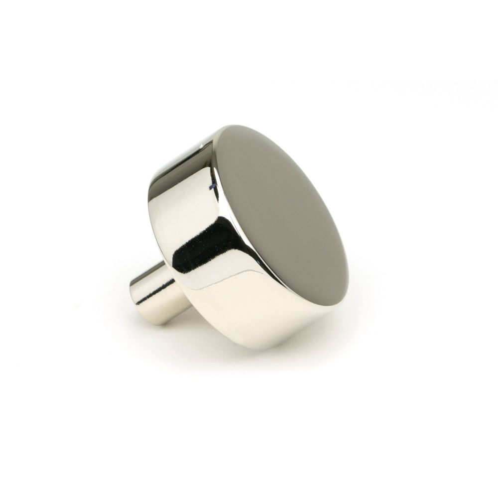 From The Anvil - Polished Nickel Kelso Cabinet Knob - 38mm (No rose) | Sku. 50320 | Trade Door Handles.