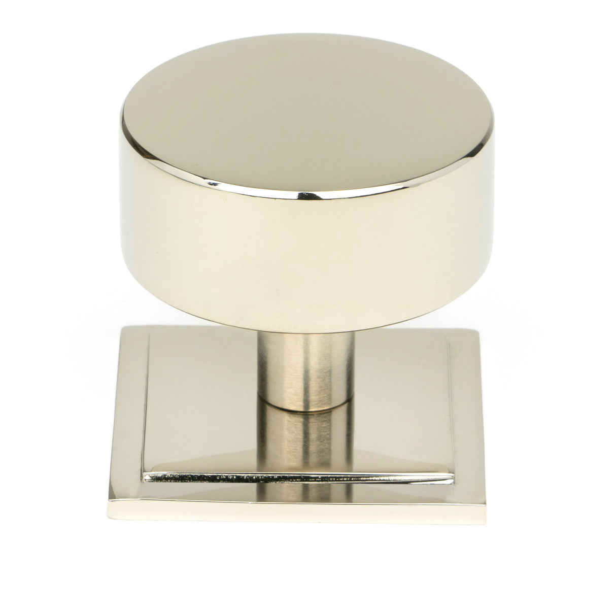 From The Anvil - Polished Nickel Kelso Cabinet Knob - 38mm (Square) | Sku. 50321 | Trade Door Handles.