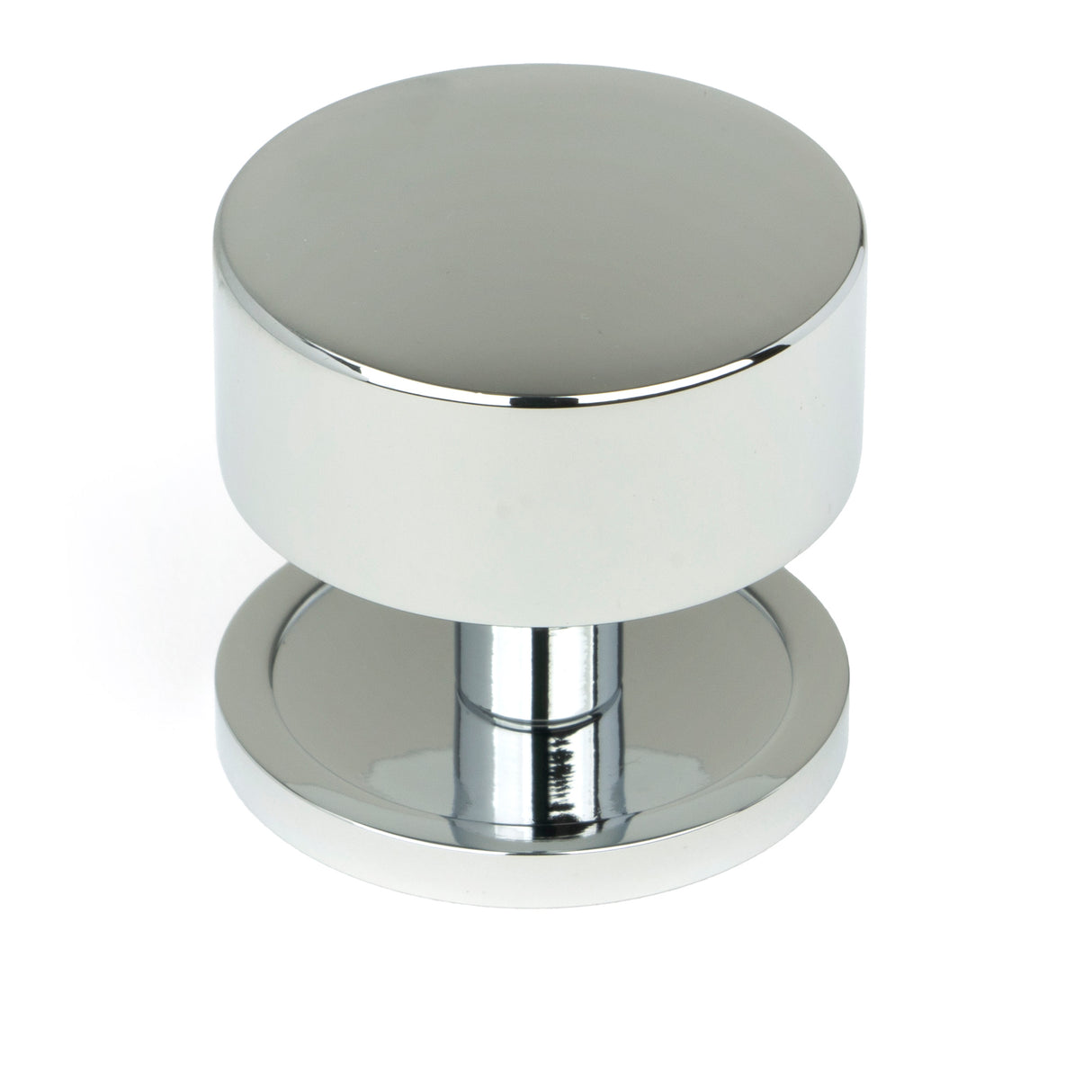 From The Anvil - Polished Chrome Kelso Cabinet Knob - 38mm (Plain) | Sku. 50331 | Trade Door Handles.