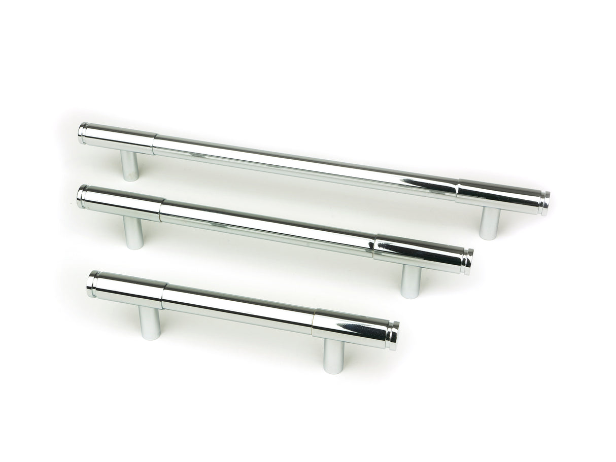 From The Anvil - Polished Chrome Kelso Pull Handle - Medium | Sku. 50335 | Trade Door Handles.