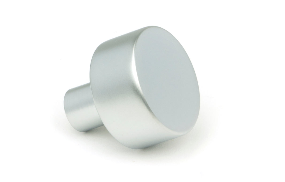 From The Anvil - Satin Chrome Kelso Cabinet Knob - 25mm (No rose) | Sku. 50350 | Trade Door Handles.