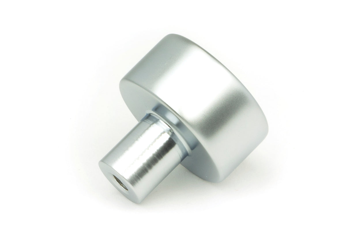 From The Anvil - Satin Chrome Kelso Cabinet Knob - 25mm (No rose) | Sku. 50350 | Trade Door Handles.