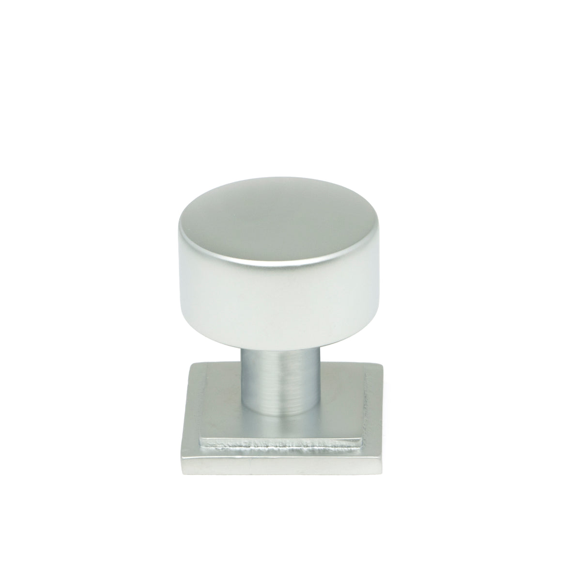 From The Anvil - Satin Chrome Kelso Cabinet Knob - 25mm (Square) | Sku. 50351 | Trade Door Handles.